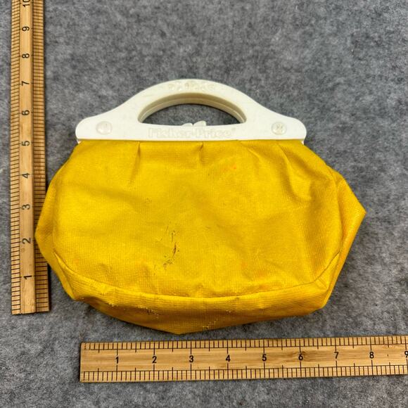 Vintage Fisher Price My Pretty Purse Comb Keychain Keys Play Dress Up 80s - Picture 11 of 11